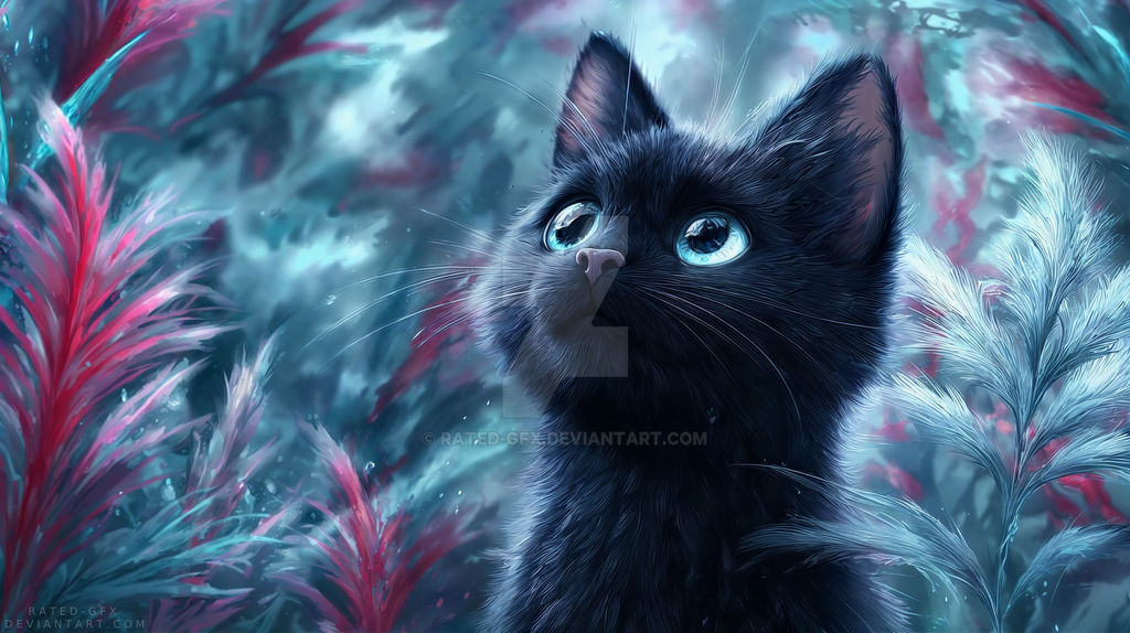 A gaze that stitches magic into the night by RaTeD-GFX on DeviantArt