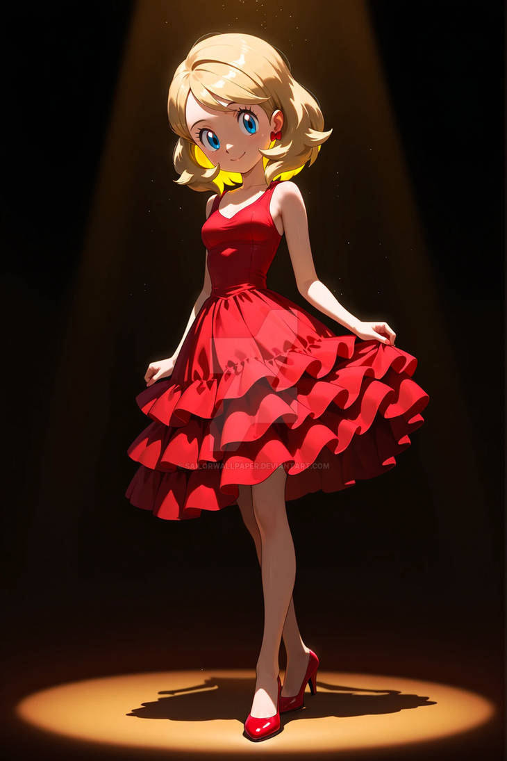 Serena Flamenco Spotlight Art by SailorWallpaper on DeviantArt