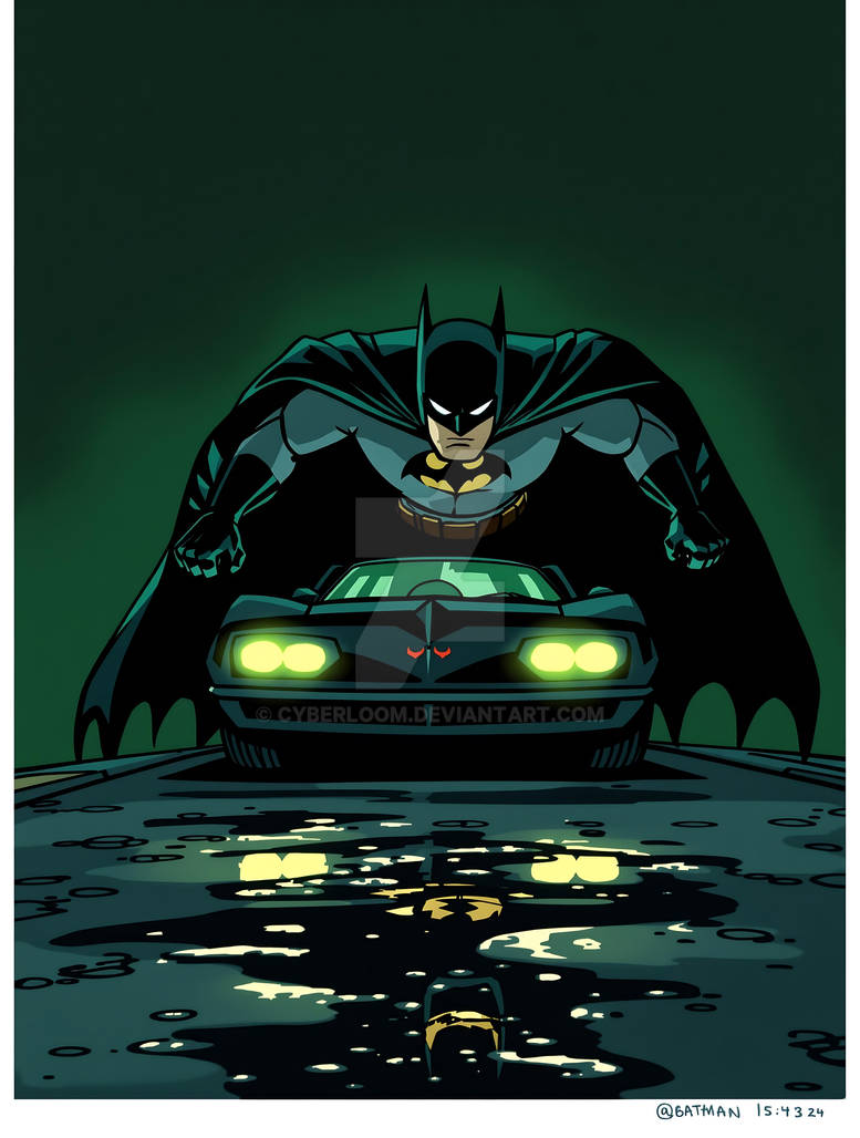 Batman Night Strike Bat Glide   by CyberLoom on DeviantArt