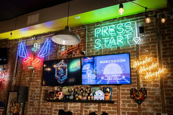 Neon Retro Arcade in Pasadena, California