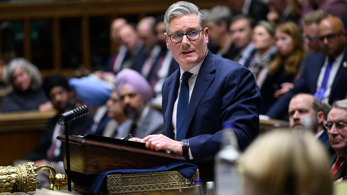 QUENTIN LETTS: Droning on about 'the law, the law', Sir Keir was no more belligerent than the speaking clock