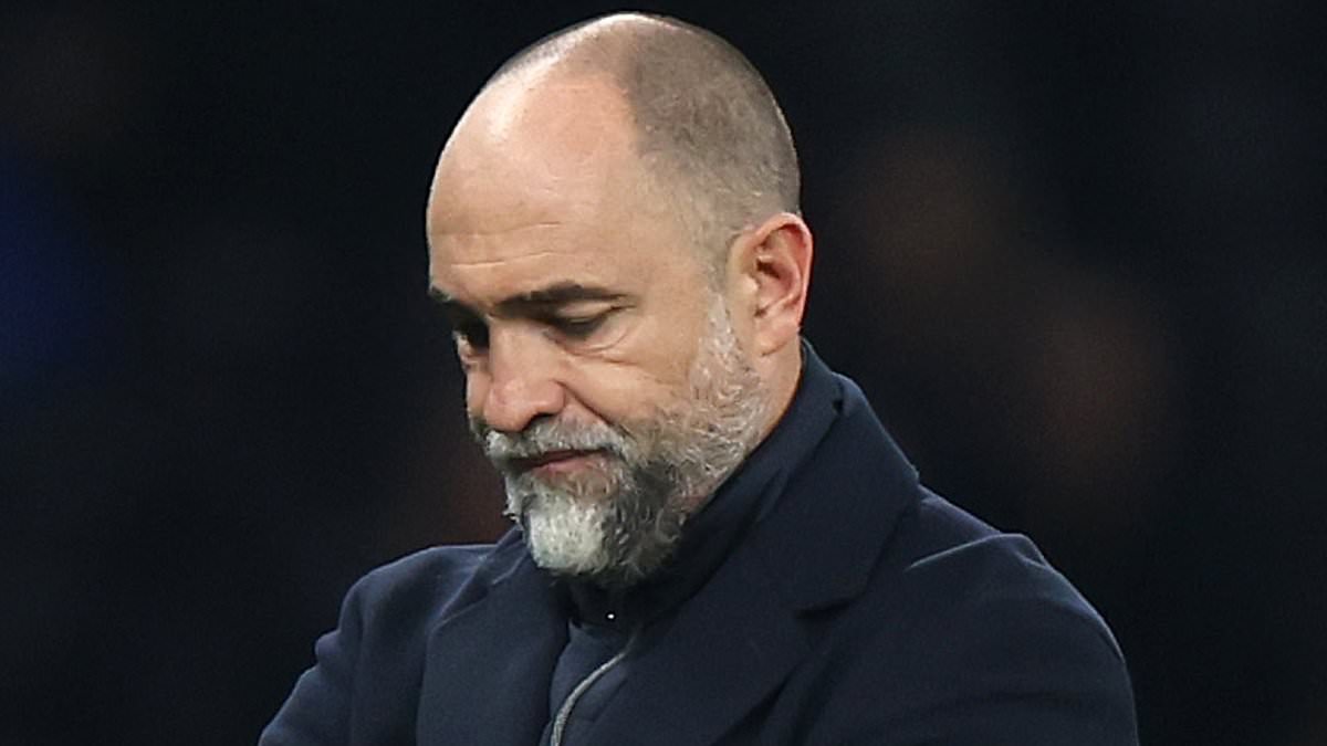 Tense moment Igor Tudor shuts down reporter's question on Tottenham 'pressure' as under-fire boss refuses to confirm whether he will still be in charge next week after calamitous defeat by Crystal Palace