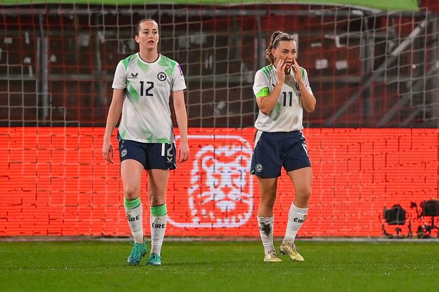 Netherlands v Ireland: Katie McCabe’s goal not enough as Carla Ward’s side are beaten in Utrecht – as it happened