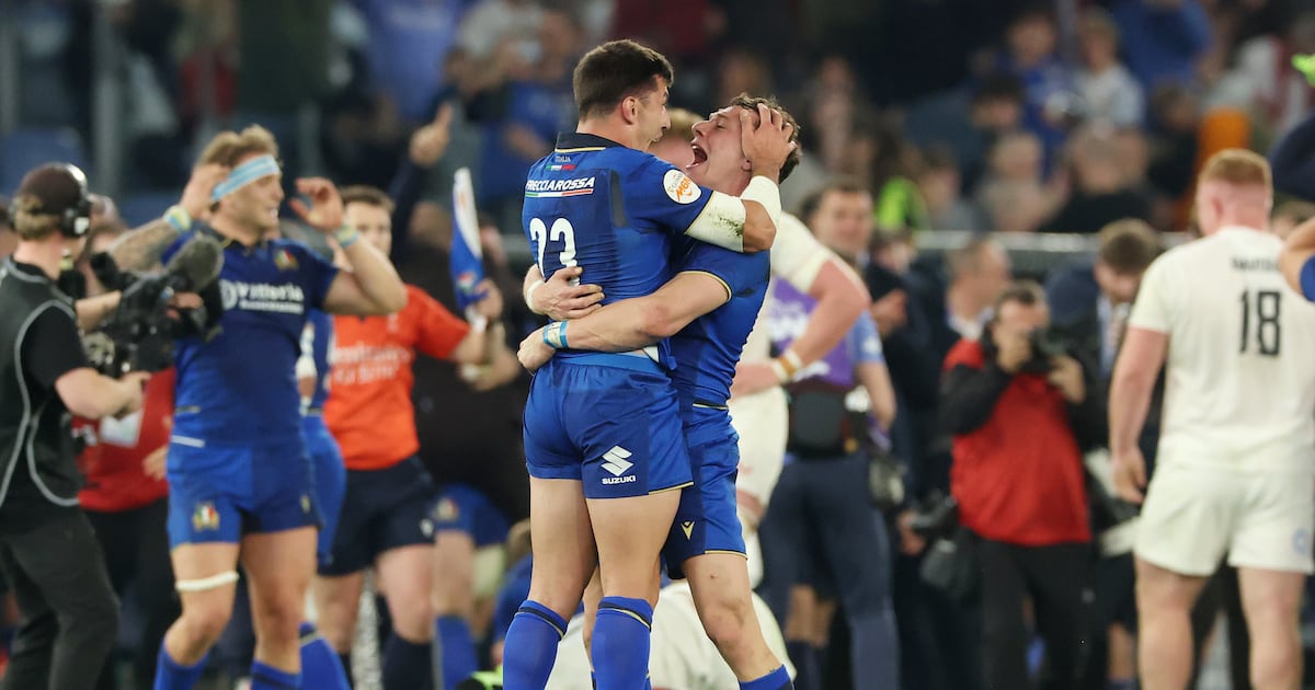 Italy rule in Rome as they secure historic first victory over England