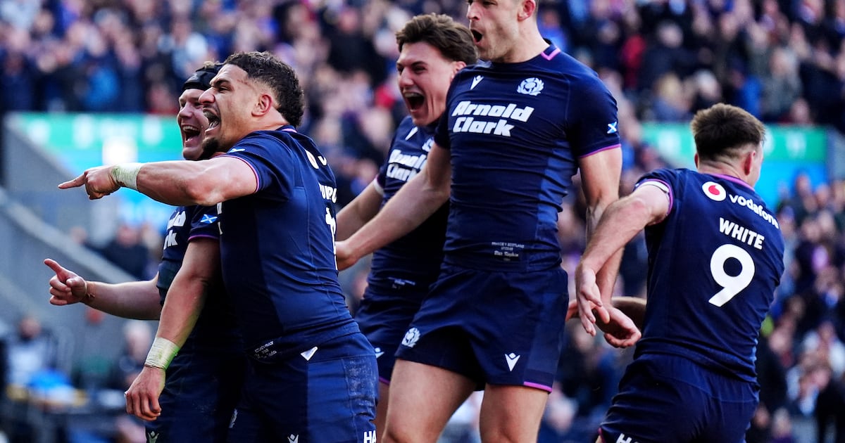 Scotland beat France in Murrayfield try-fest to keep Ireland’s Six Nations hopes alive