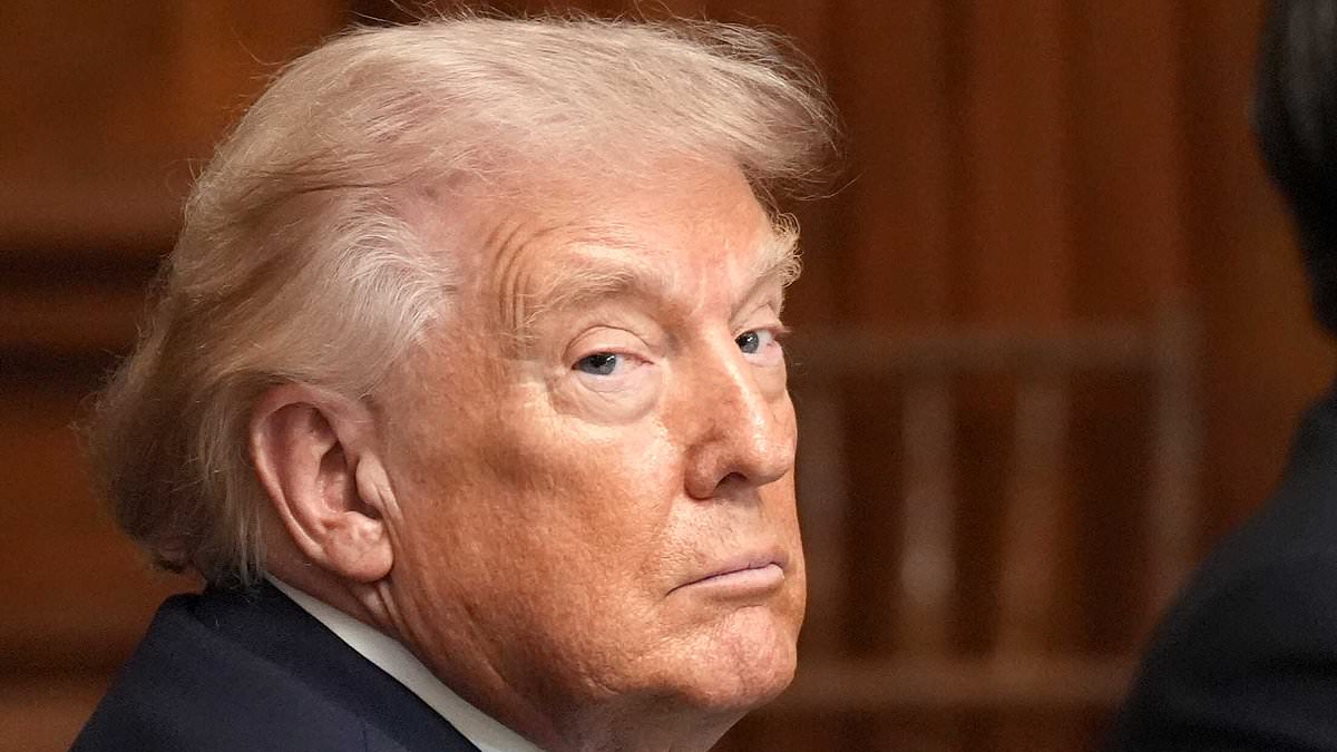 Trump lashes out at 'non-responsive' NATO allies again and says they would 'move into gear fast' if he 'finished off Iran' and handed Strait of Hormuz over to them