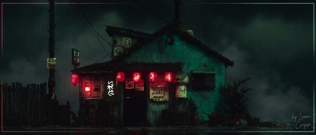 Neon Silence: The Last Stop Before Nowhere by LuaniCorpse on DeviantArt