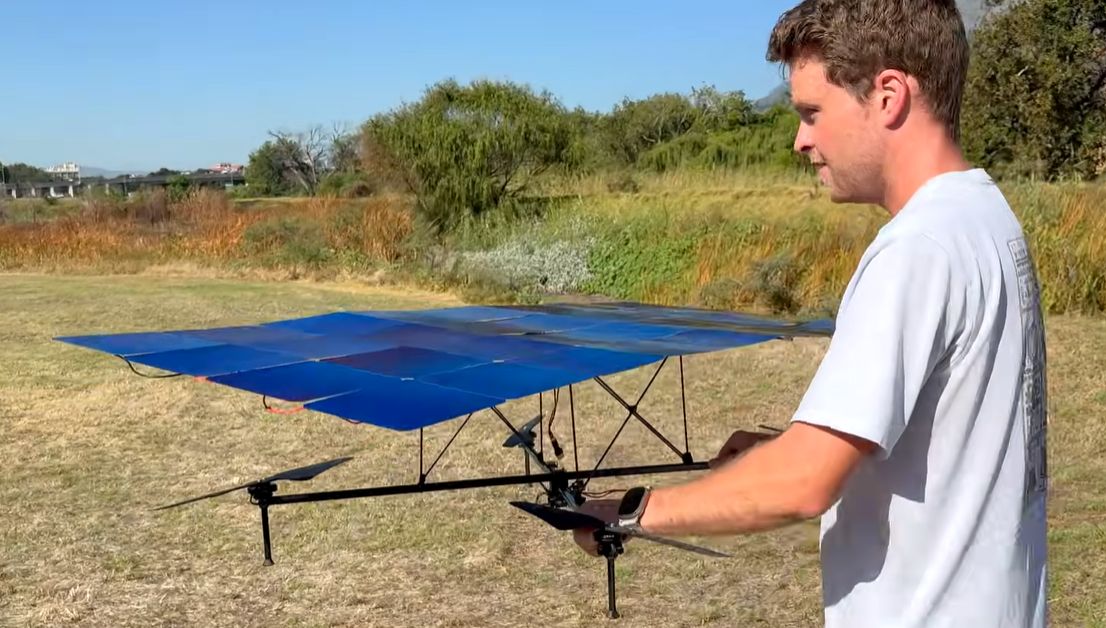 How Long Can a Quadcopter Drone Fly on Just Solar?