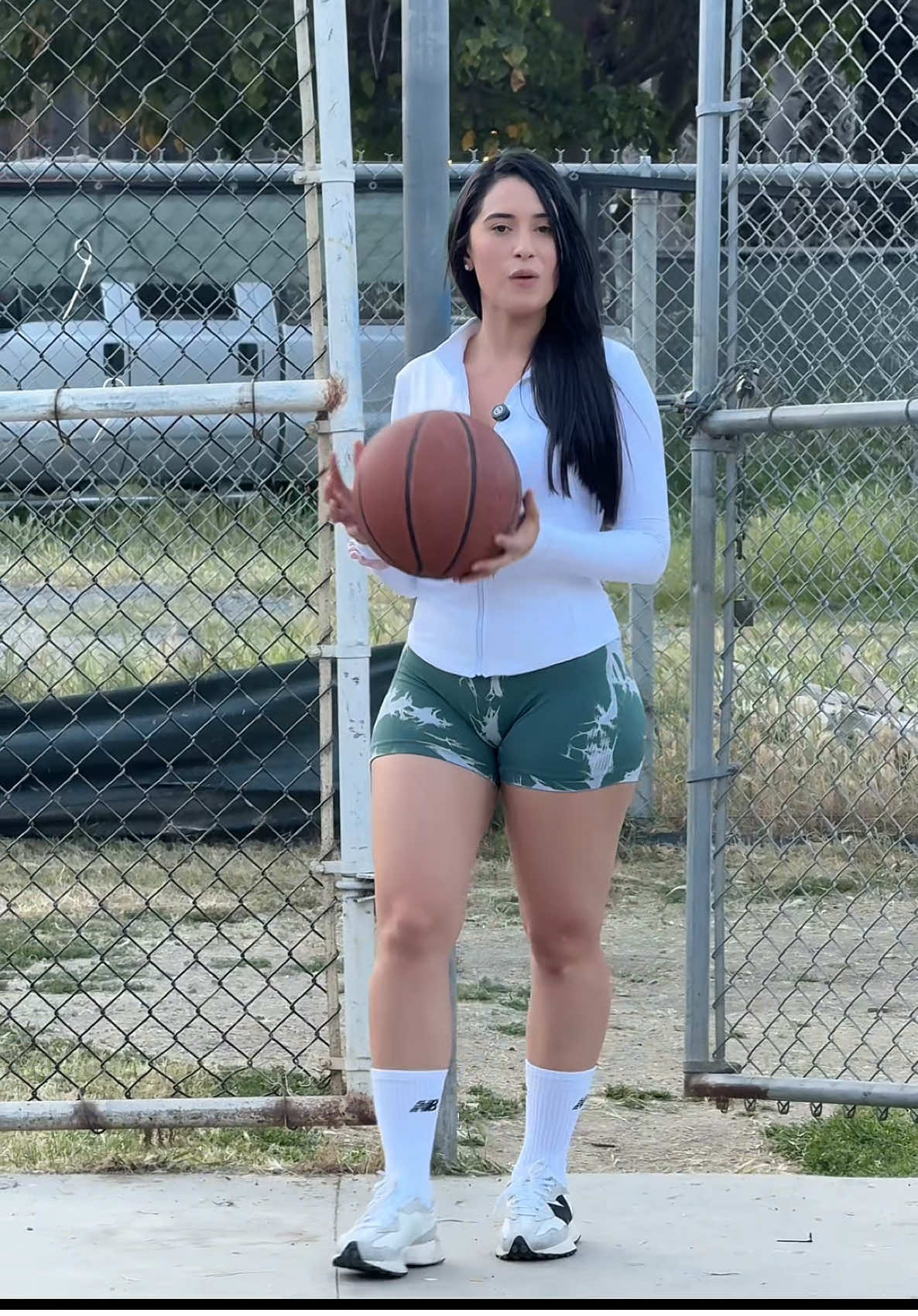 Mi papá dijo que iba ganarme en el básquetbol y que creen que pasó