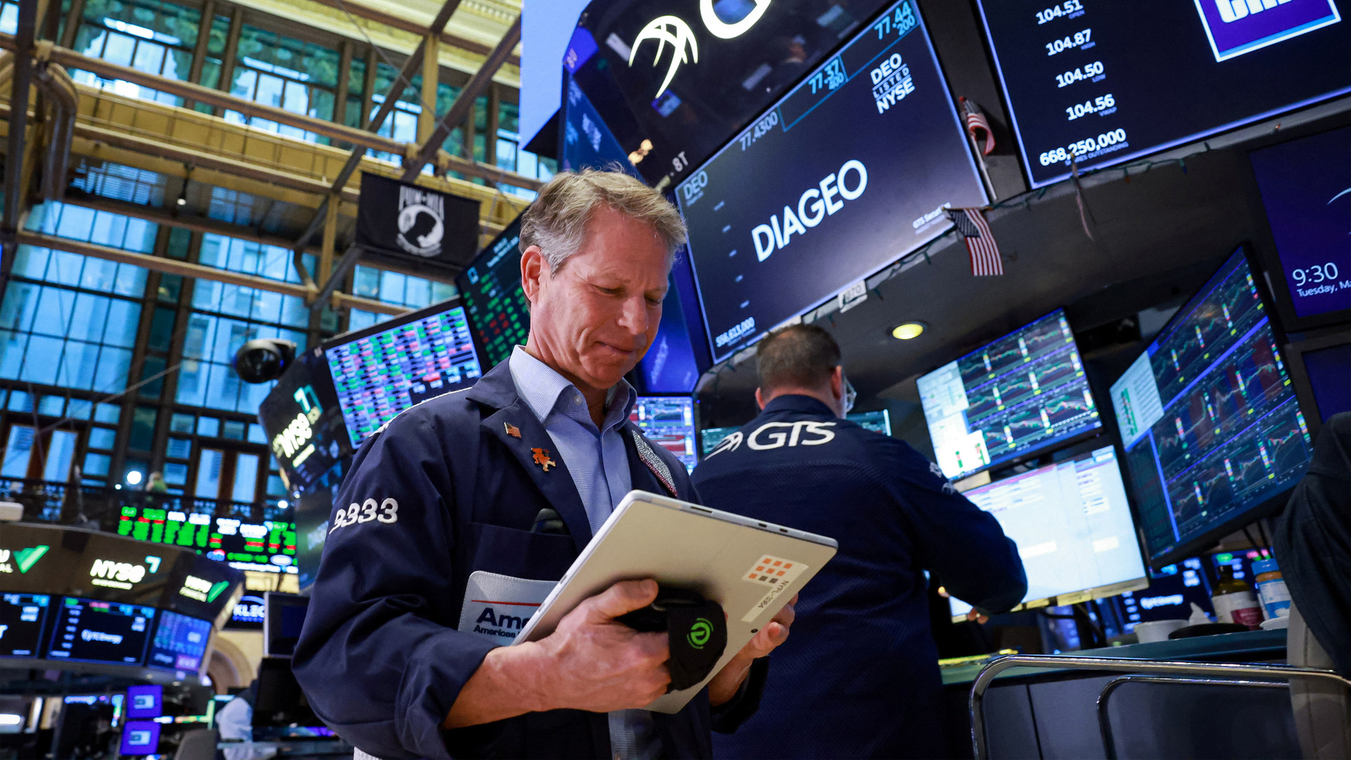 US markets surge after Trump announces he’s postponing strikes on Iran