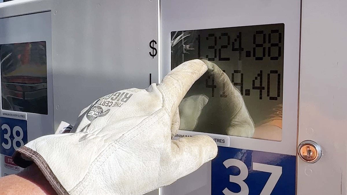 The drastic act of desperate truckies battling for survival - as they warn the fuel crisis is days away from plunging the nation into utter chaos