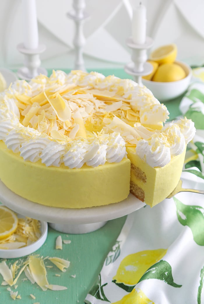 Lemon Mascarpone Torte