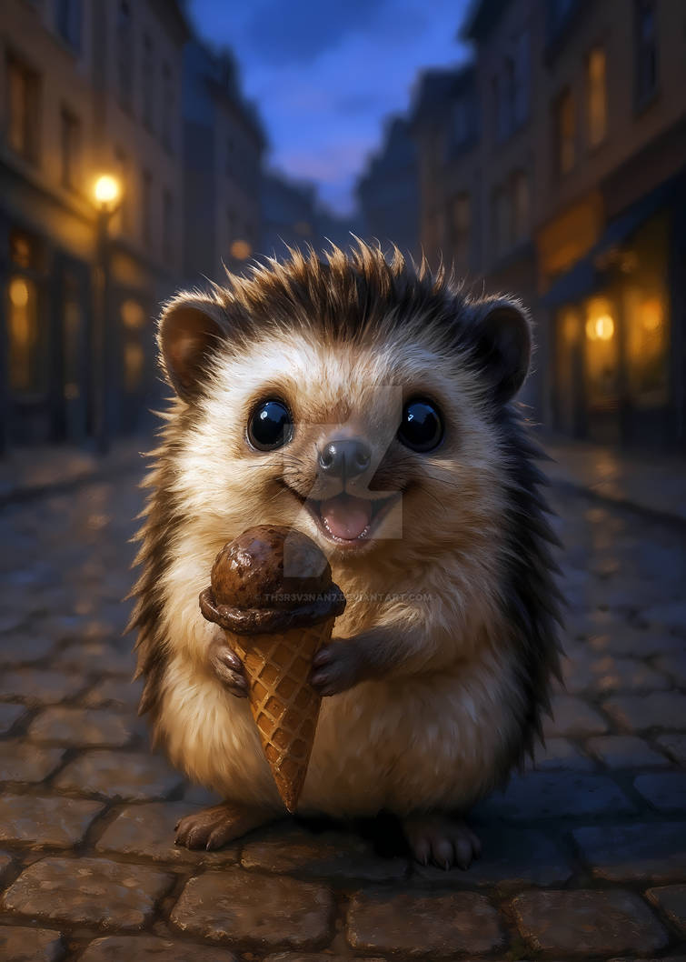 One Cone, One Smile, One Twilight Strol by Th3R3v3nan7 on DeviantArt