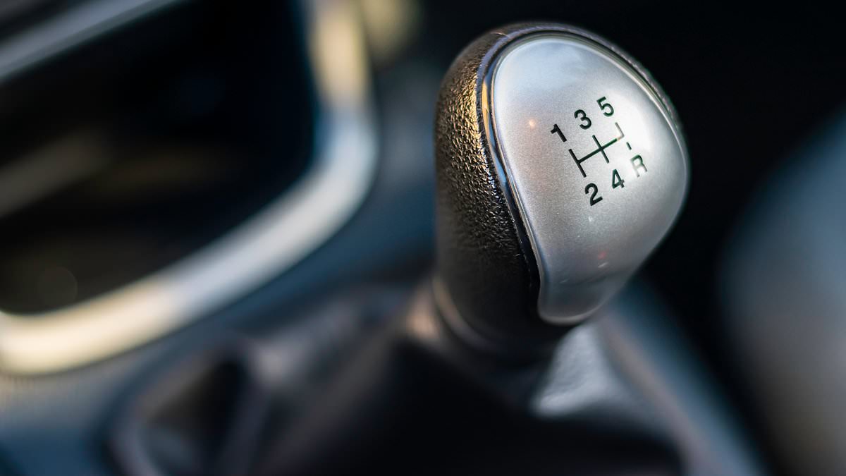 Death of the gear change: Less than a quarter of new cars have a manual transmission with EVs killing off the gear stick within FOUR YEARS