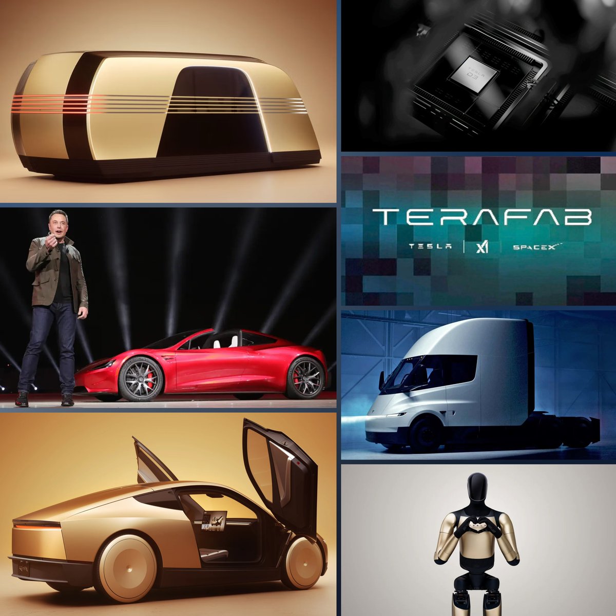 RT by @elonmusk: Tesla is hands down the most exciting company in the world. No other company makes me this excited about the future. It’s a once-in-a-generation company. pic.