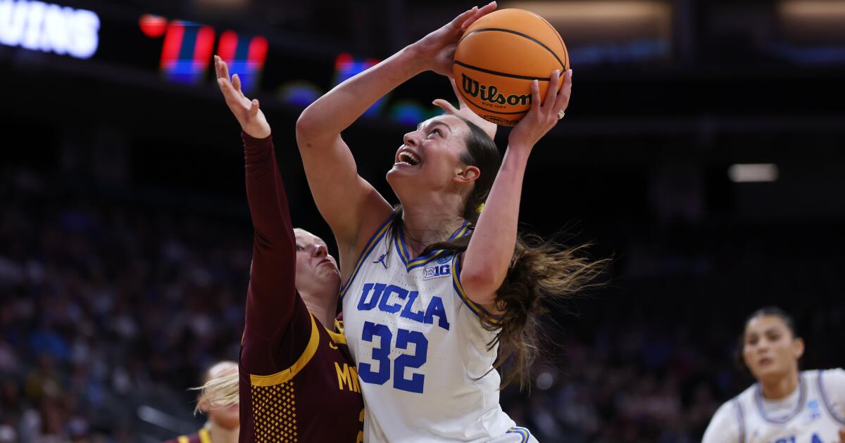 UCLA women surge in second half to defeat Minnesota and advance to Elite Eight