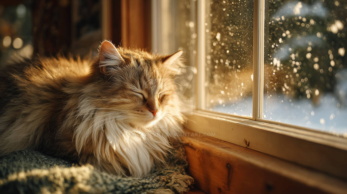 Quiet Nap #meowmeow by LavilVile on DeviantArt