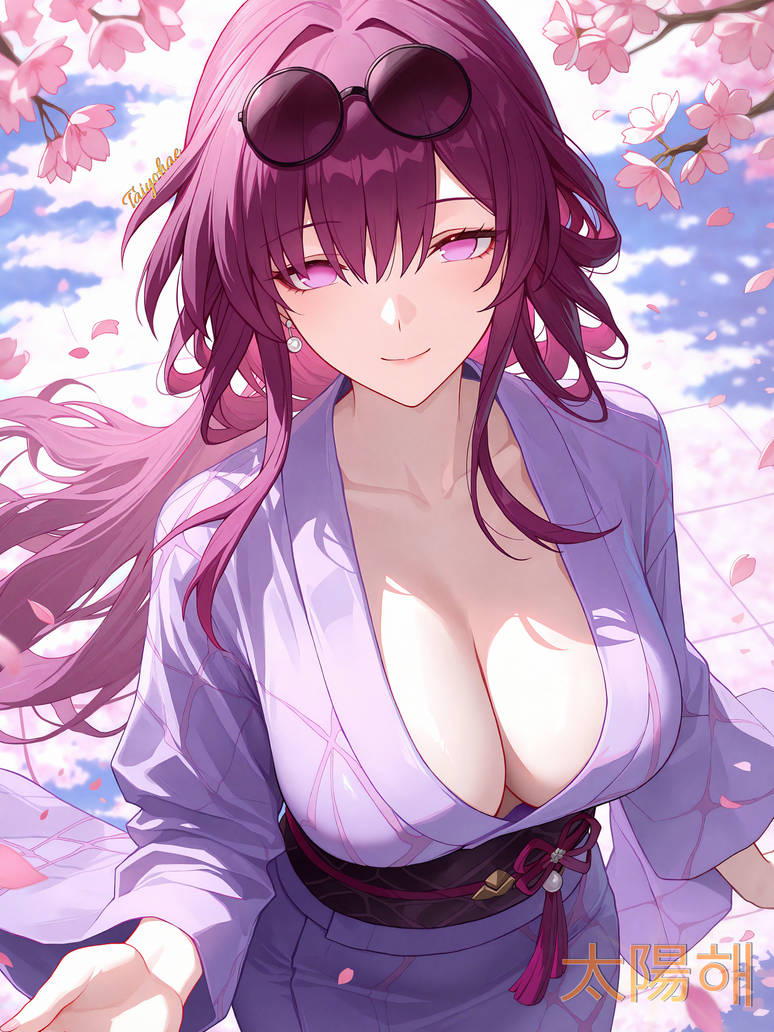 Cherry Blossom Season With Kafka