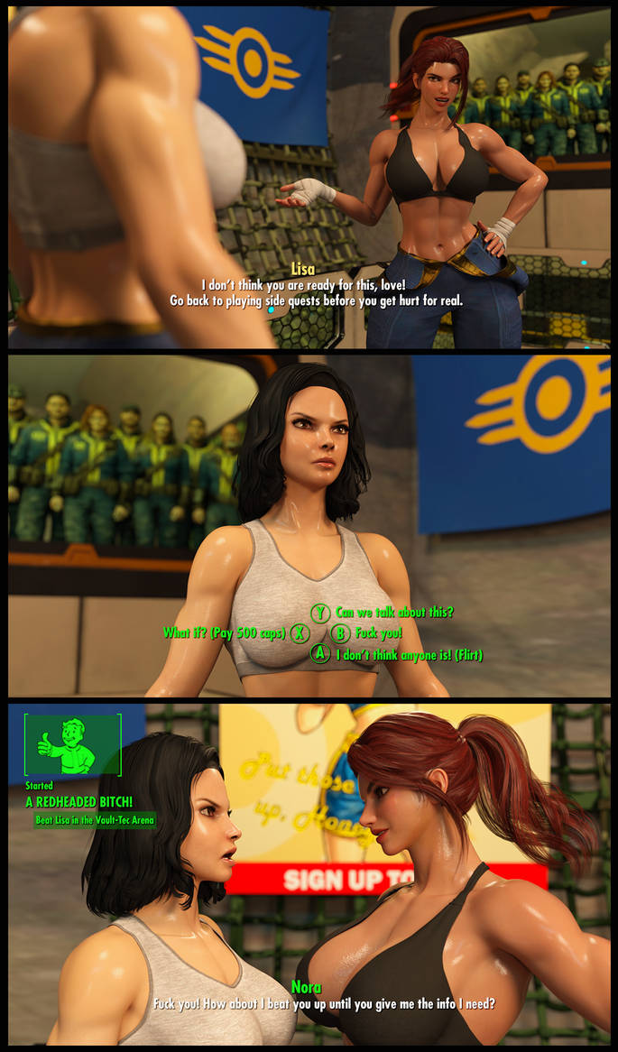 Vault 99 - ''Meeting the player'' by AfterhoursClub on DeviantArt