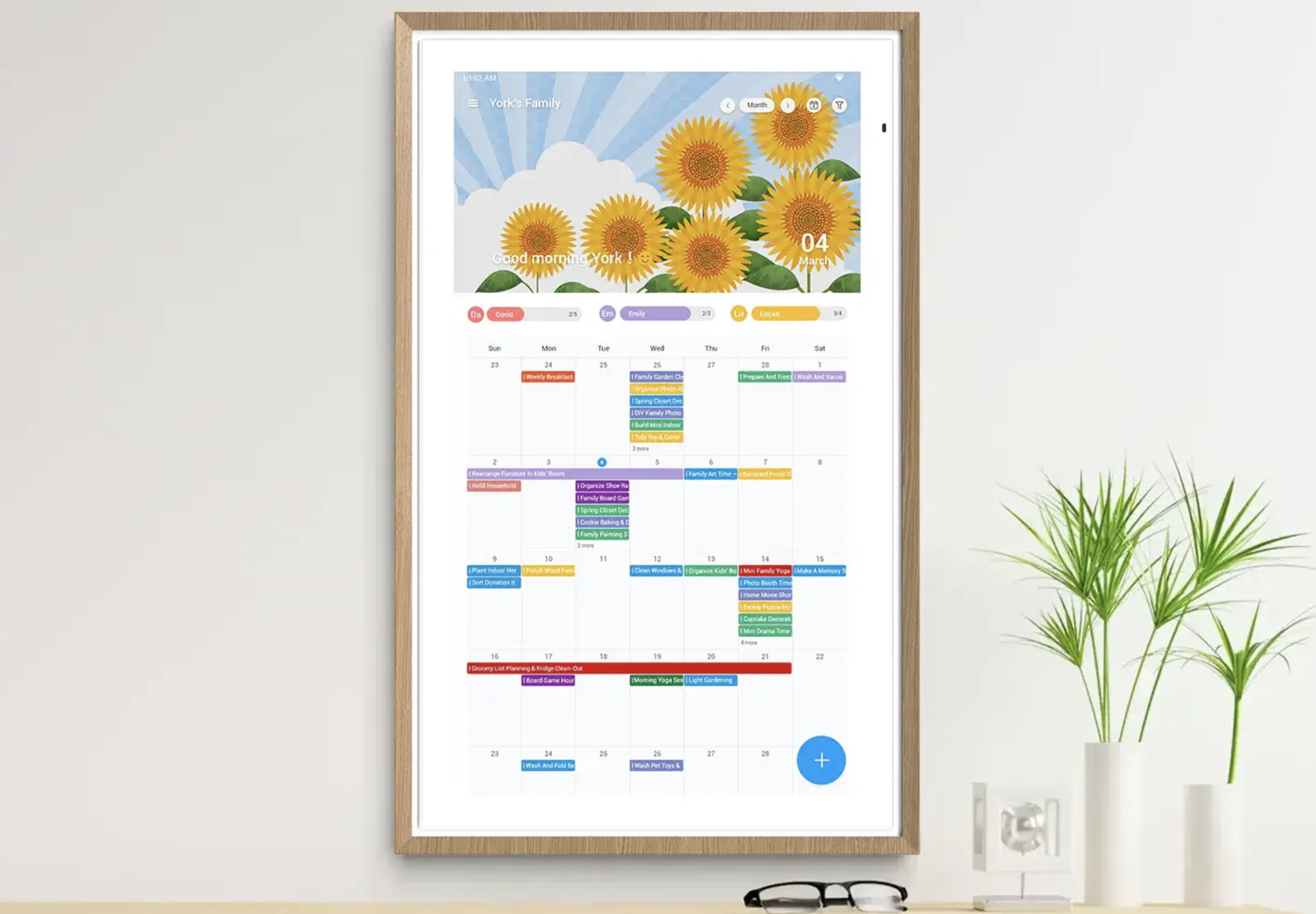 This digital calendar is the coolest thing I'll never buy