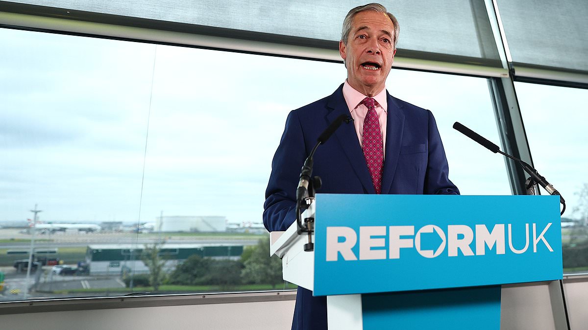 Reform UK set to become Scotland's second-largest party ahead of Tories and Labour at Holyrood elections in May, poll shows - while SNP will fall short of a majority