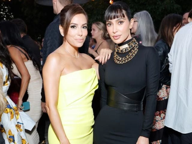 Eva Longoria hypes Kim Kardashian film performance as    The Fifth Wheel    wraps filming