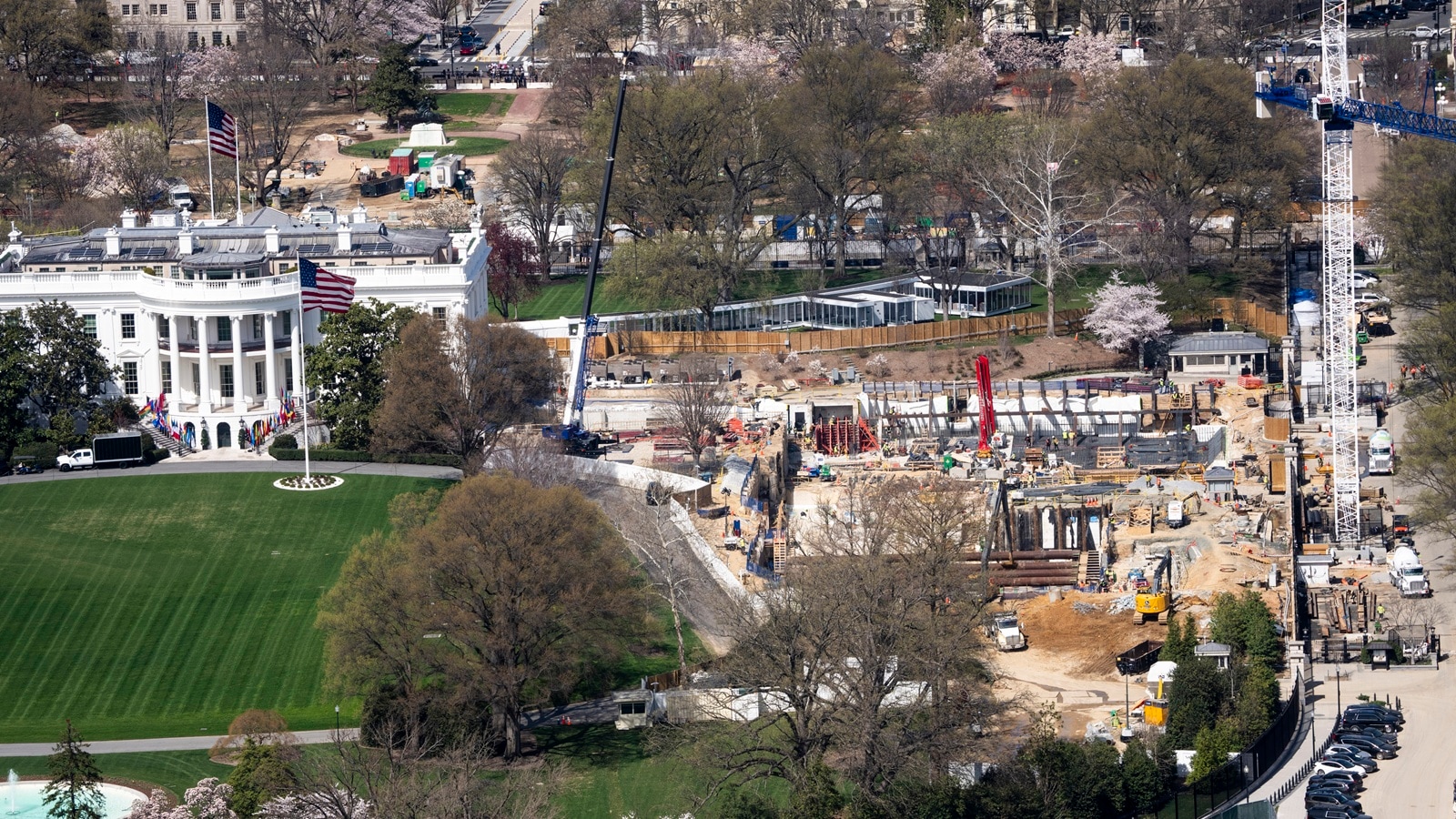 Beneath Trump’s ballroom, a ‘massive military complex’ under construction: All you need to know