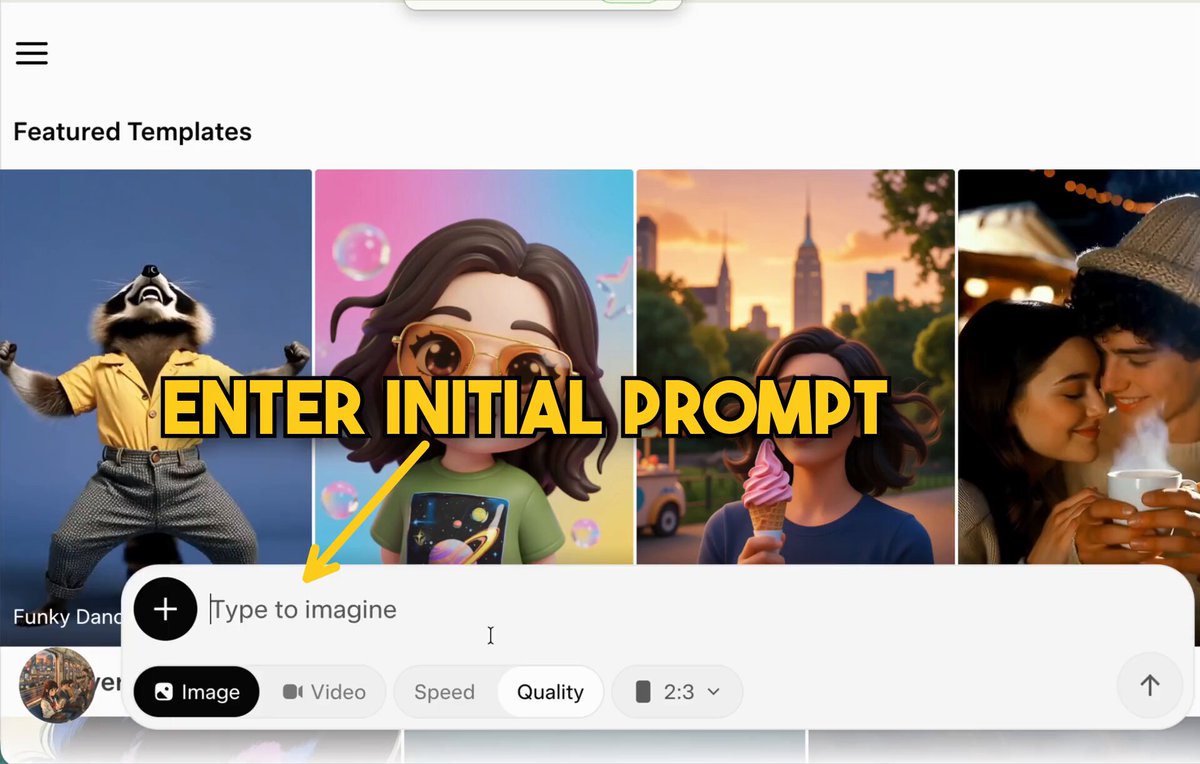 Grok can help you come up with great prompts for images and videos
