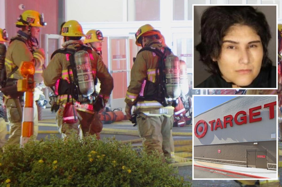 Sinister arson suspect accused of setting devastating fire inside Burbank Target