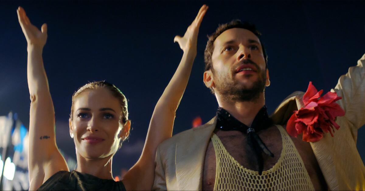 In the glittering satire 'Yes,' the party rages on in Israel, while guilt is optional