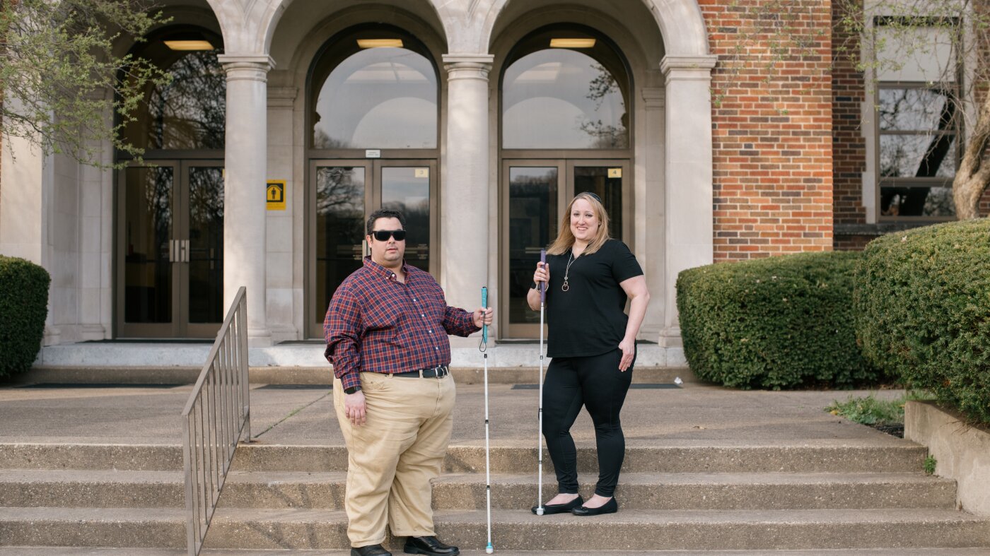 These blind students say their college blocked their education. A new rule could help