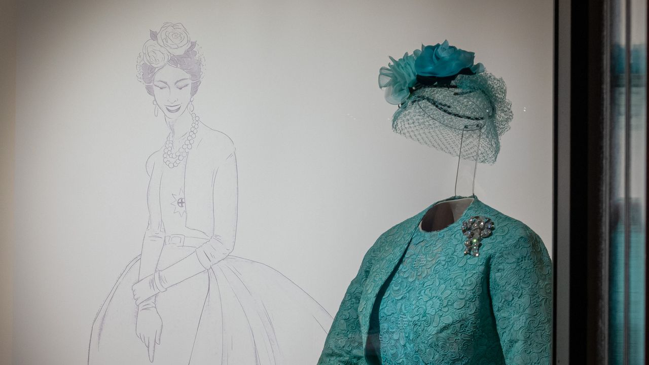 Fashion at the palace! Queen Elizabeth II's enduring style legacy is celebrated in a new couture spectacular at the King's Gallery
