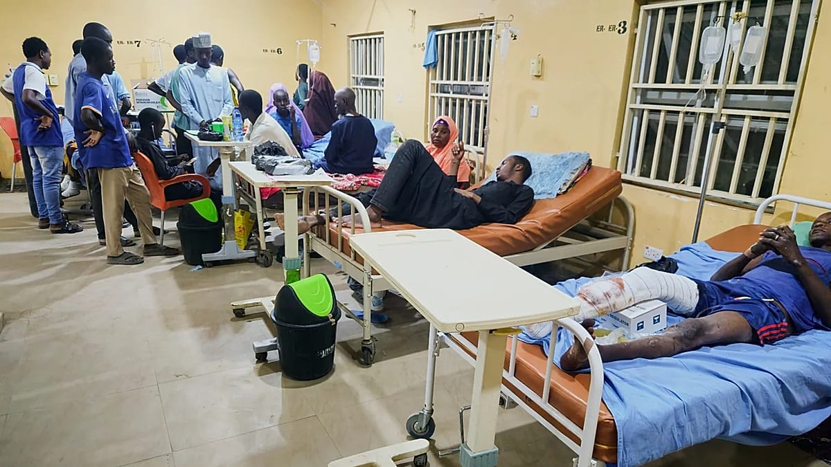 Up to 200 civilians killed in Nigeria after air force 'misfire' on market, sources say