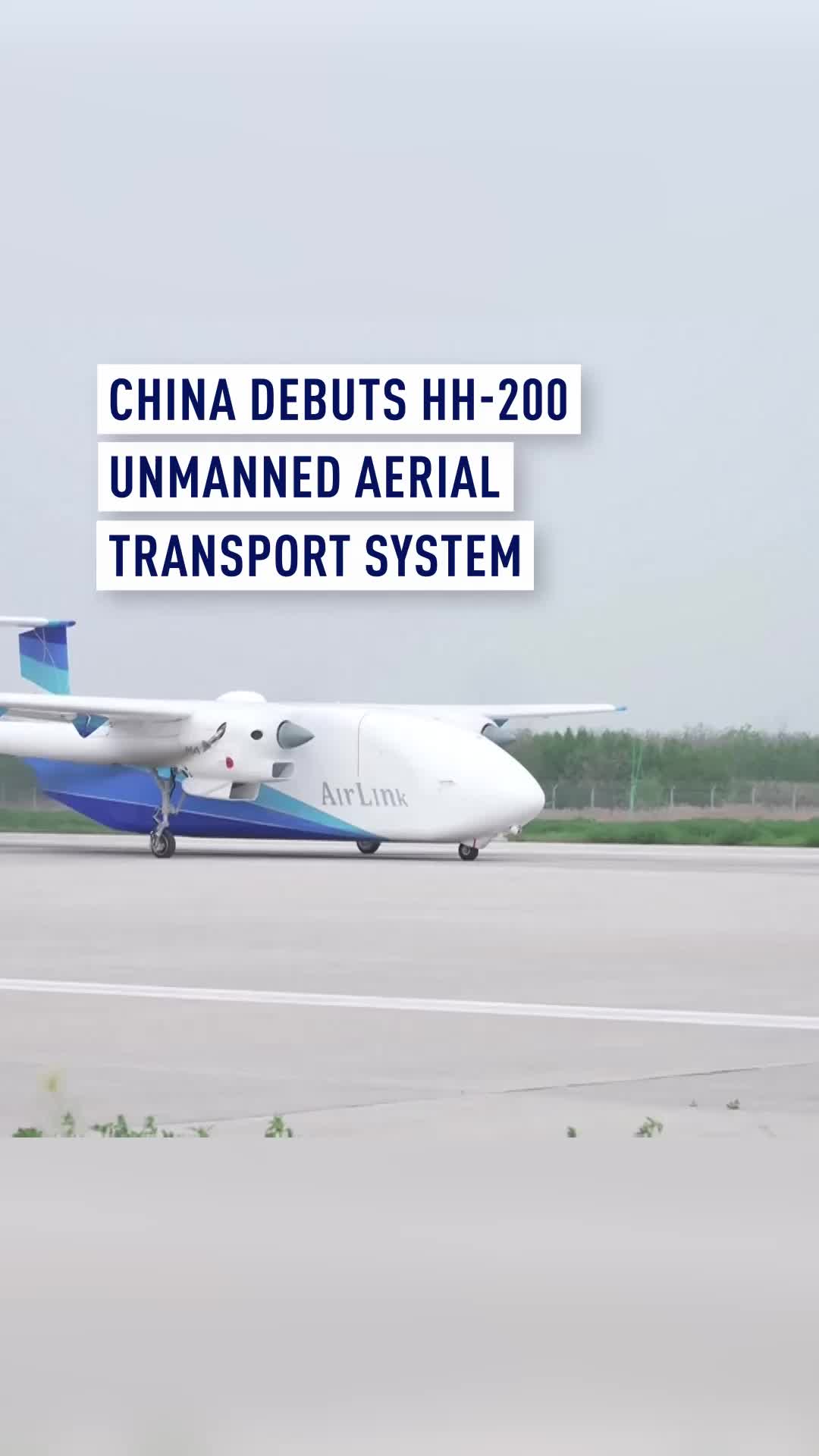 China's domestically developed HH-200 commercial unmanned aerial transport system completed its maiden flight on Wednesday morning in Pucheng County, northwest China's Shaanxi Province, marking a new milestone in the country's aviation industry. #Aviation #Drones #Innovation #Logistics #ChinaTech