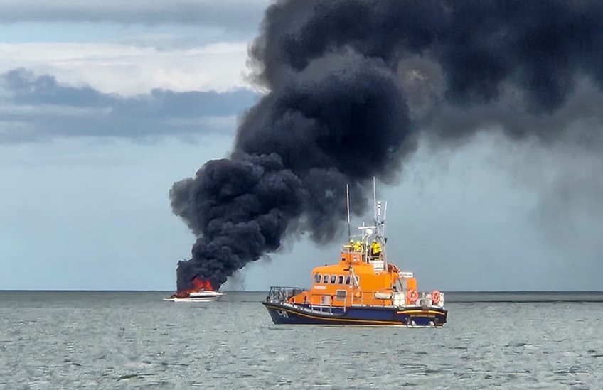Four Rescued From Motor Vessel Blaze in Dublin Bay