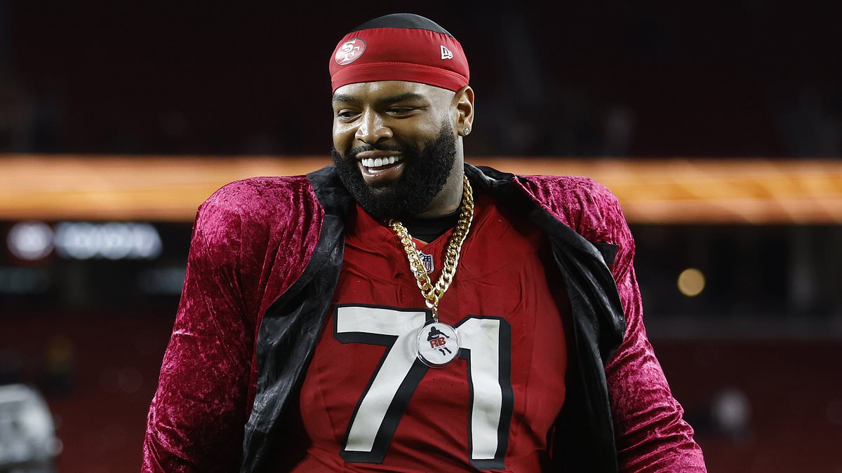 San Francisco 49ers star agrees huge $50MILLION contract amid fears they'd be forced to trade him