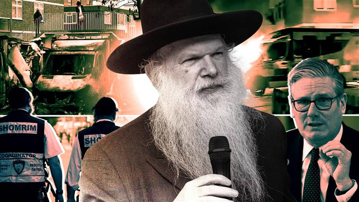 Jewish security force on 'high alert' after north London arson attacks - as leading Rabbi slams Starmer's 'lack of action'