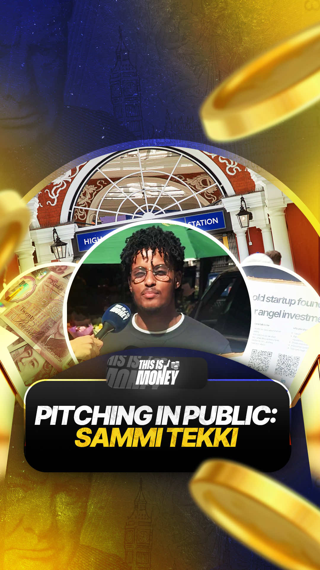 This 22-year-old stood on Kensington High Street asking strangers for angel investors… but how much does he actually need? Hannah Badawi-Crook asks tech founder Sammi Tekki what led him to take his pitch to the streets.  #money #tech #founder #fundraising #GenZ