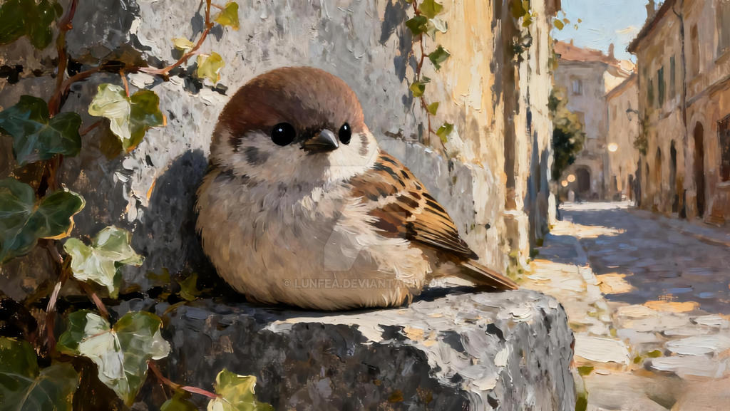 Rest on the Old Stone Wall by Lunfea on DeviantArt