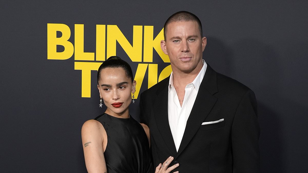 Channing Tatum shares cryptic poem about anxiety and 'divorce' as his ex-fiancée Zoe Kravitz gets engaged to Harry Styles