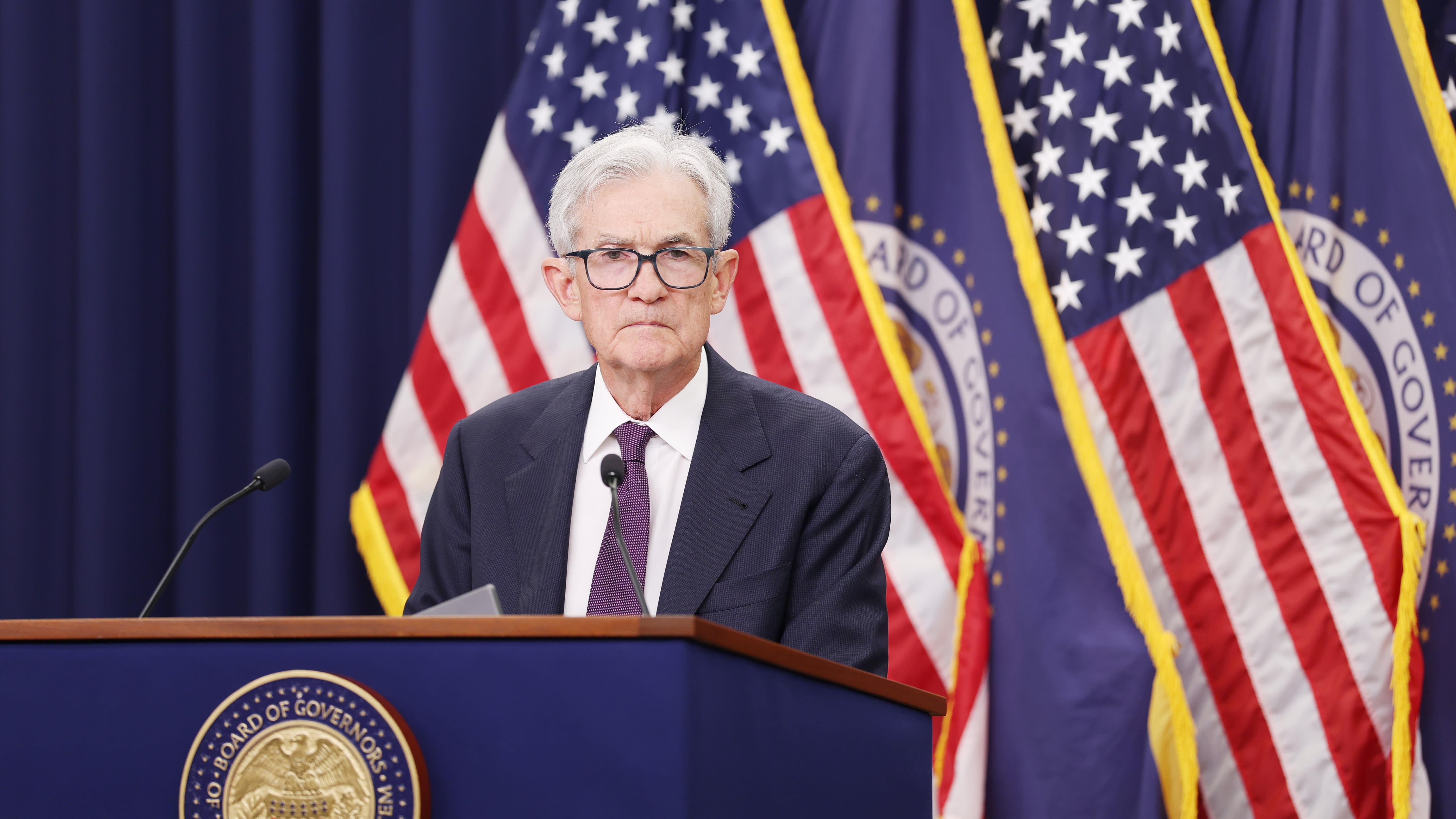 Jay Powell vows to remain on Federal Reserve board as he warns over Trump’s attacks