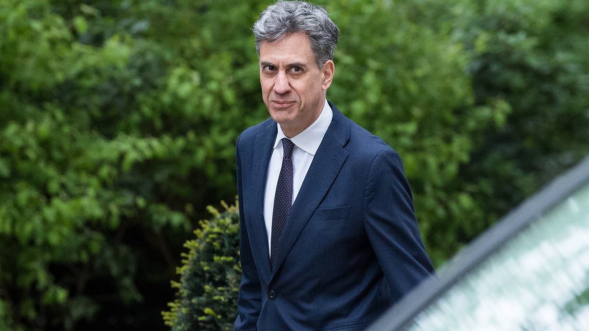 Now Ed Miliband comes for tumble dryers... Net Zero Secretary set to ban sale of traditional machines in favour of heat-pump versions that cost more up-front