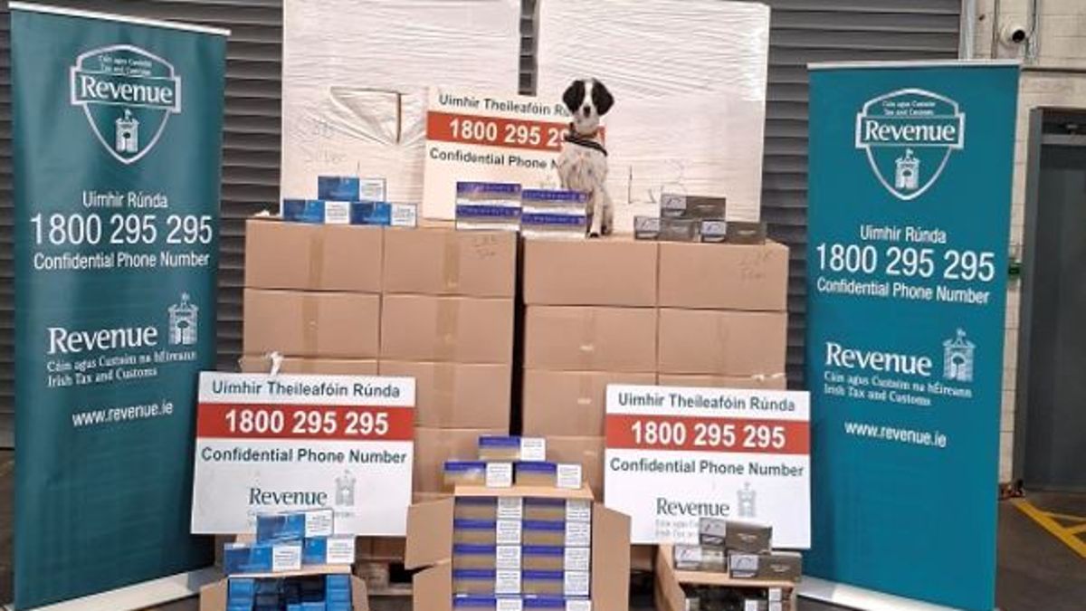 Over 11 million illegal cigarettes seized at Dublin Port