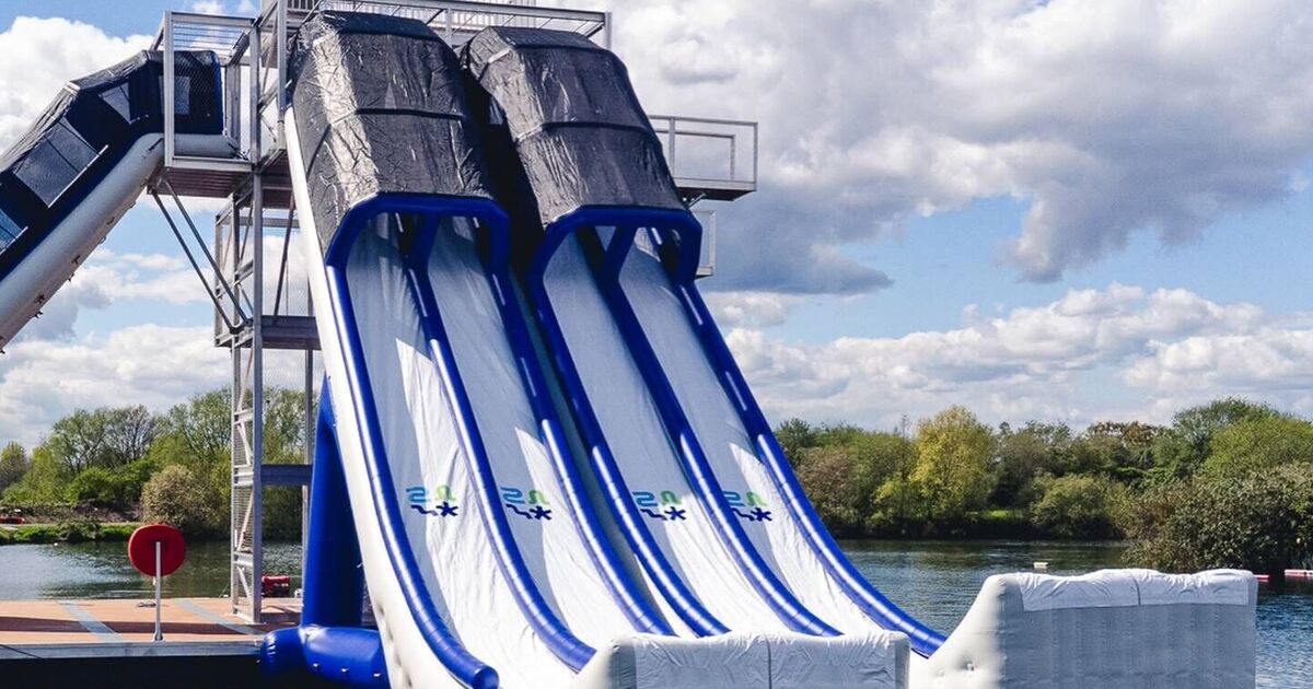 UK water park reopens with new 39ft thrill slide in time for Bank Holiday
