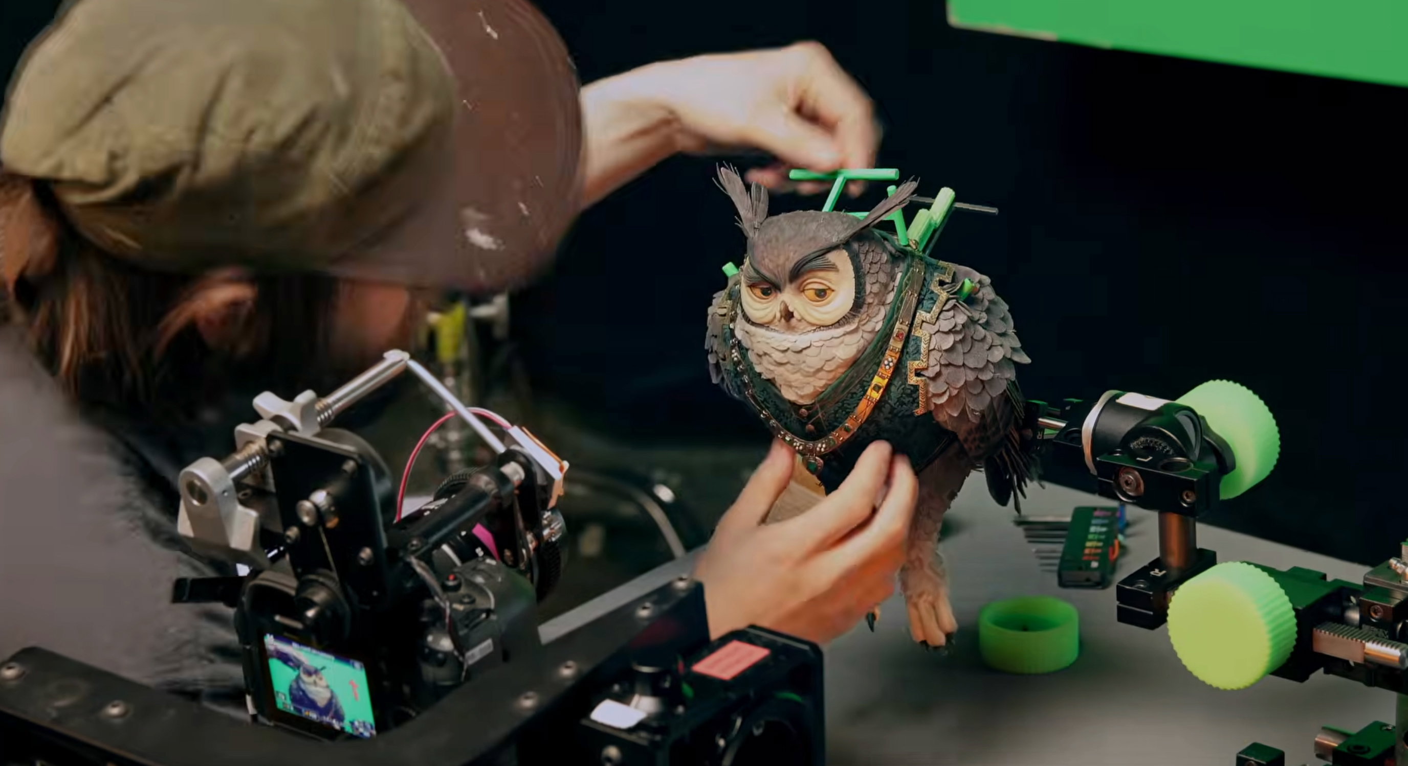 Beautiful Owl Making Of Look at Laika's 'Wildwood' Stop-Motion Film