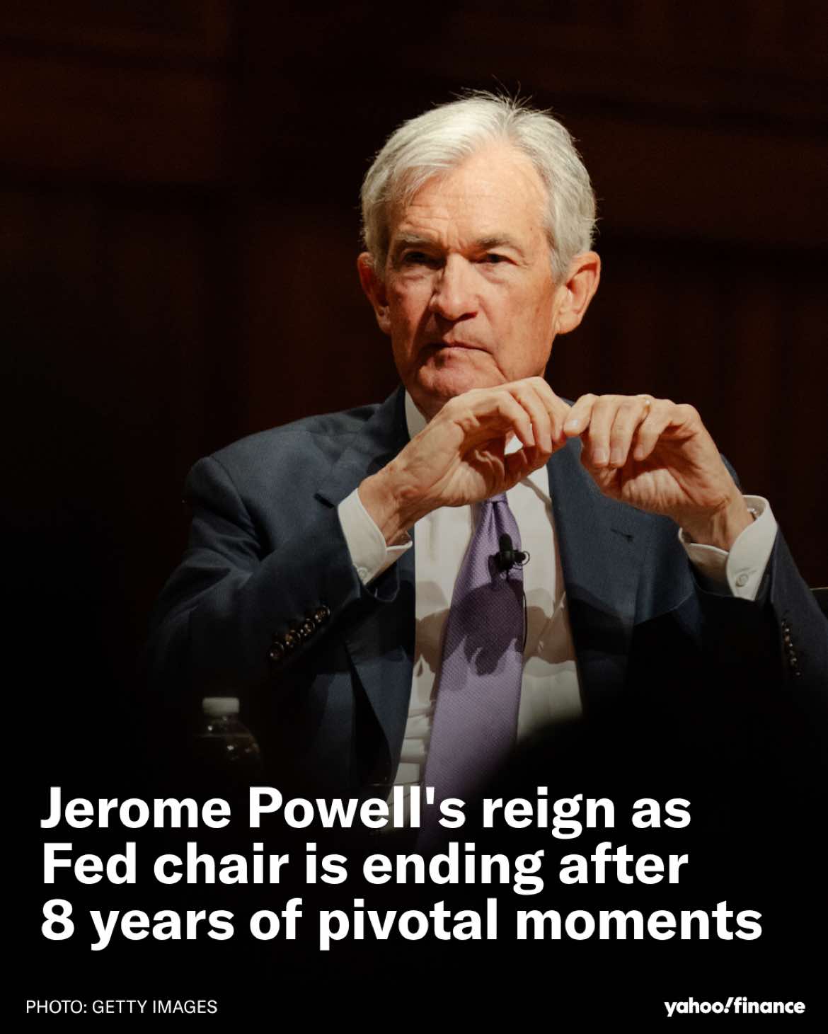 Jerome Powell's new resume bio: "Resilient crisis manager who steered the U.S. economy through a global pandemic and highest inflation in forty years while upholding the Fed’s independence."