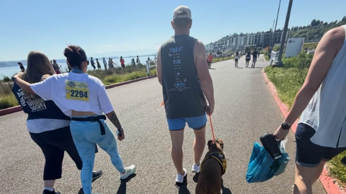 Disaster after shelter put 'adopt me' vest on violent pit bull and took it to crowded marathon with vulnerable animals
