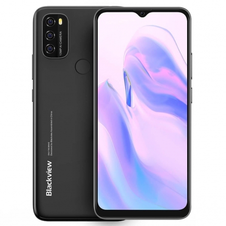 Blackview A70 3GB+32GB 5380mAh Android 11.0 Octa Core Smartphone 6.51'' HD+ 13MP Rear Camera Face ID Fingerprint 4G Mobile Phone