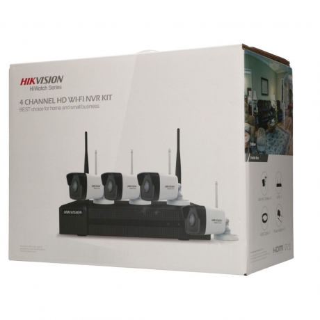 HIKVISION HIWATCH HWK-N4142B-MH/W 2.0 MP WIFI CAMERA KIT