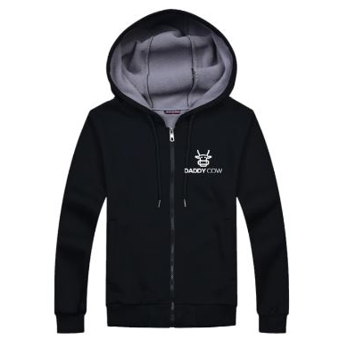 Daddy cow winter hoodie